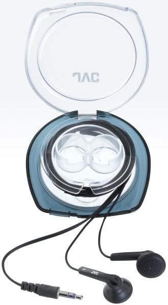 JVC Headphones Ear Bud Headphone Alámbrico Música Black — image 1