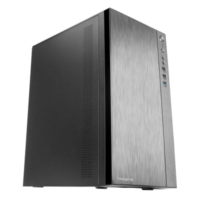 Anima Tacens Acx Box Mini Tower microATX Front Aluminium Pulido Fan 12CM USB 3.0 Black — image 1