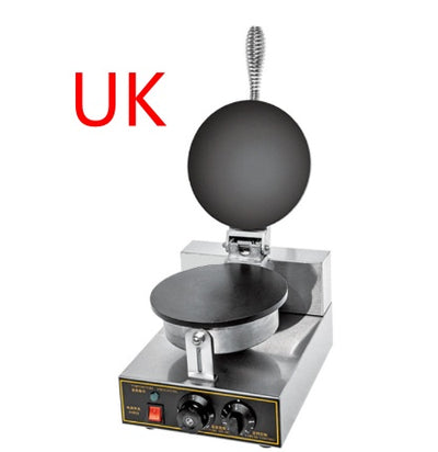 Round Single-head Electric Flat Commercial Egg Roll Machine