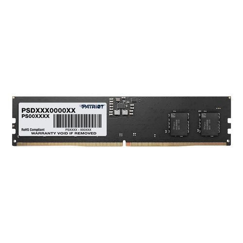 Patriot Memory 8GB DDR5-5200 PSD58G520041 Patriot DIMM 8GB DDR5-5200, RAM Black PSD58G520041, Firma PSD58G5200