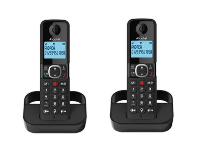 Alcatel F860 Duo Phones Fijos Inalámbricos Black — image 1