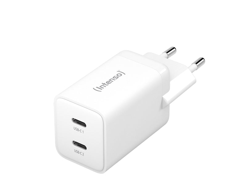 Intenso Charger Wall GaN W40CC 2x USB C White