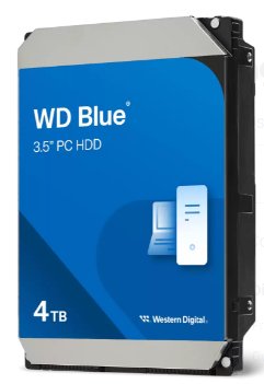 Western Digital Drive HDD Blue 4TB 128MB 5400 Rpm 3,5 WD40EZZX