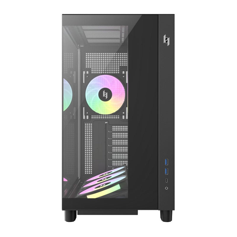 Gamemax PC Case Case Nex C53 Bk ATX Btf