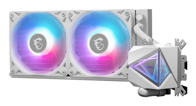 MSI Sistema Refrigeracion Liquida CPU Mag Coreliquid I240 White, Intel/AMD, Radiator 240MM, FAN4PIN,20DBA, ARG