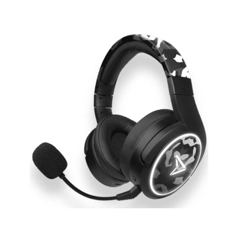 Steelplay Headphones Impulse Wireless And Alámbrico Set Bluetooth Black Camuflaje