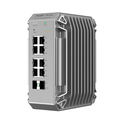 Switch Gestionable L2 Industrial Ruijie RG-NIS3100-8GT2SFP-HP 8XPOE + 240W GB 2XSFP Ge Carril Din — image 1