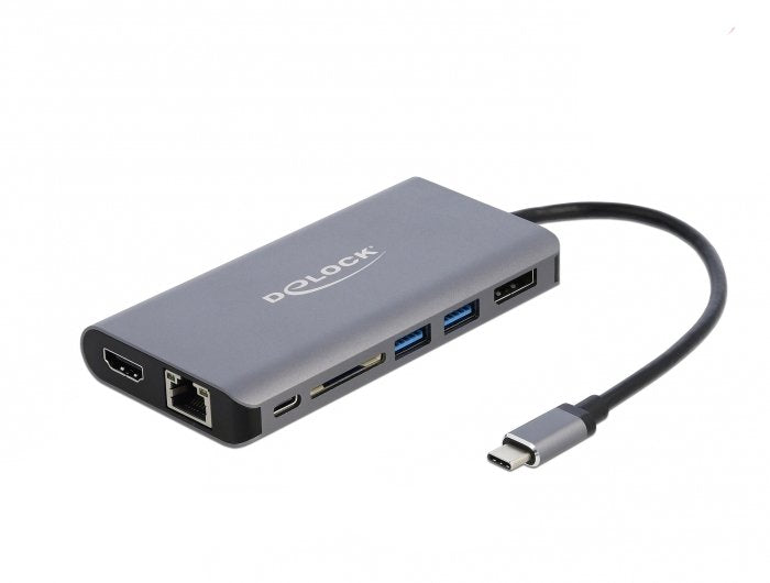 Delock USB-C Dockingmation 4K-HDMI/DP/USB 3.0/SD/LAN/PD 3.0