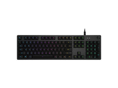 Logitech Keyboard Portuguese G G512 Carbon Lightsync RGB Mechanical Gaming Gx Brown Switches Carbono — image 1