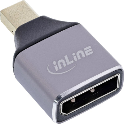Inline® DisplayPort 1.4 Adapter, DP Socket / Mini DP Plug, 8K UHD — image 1