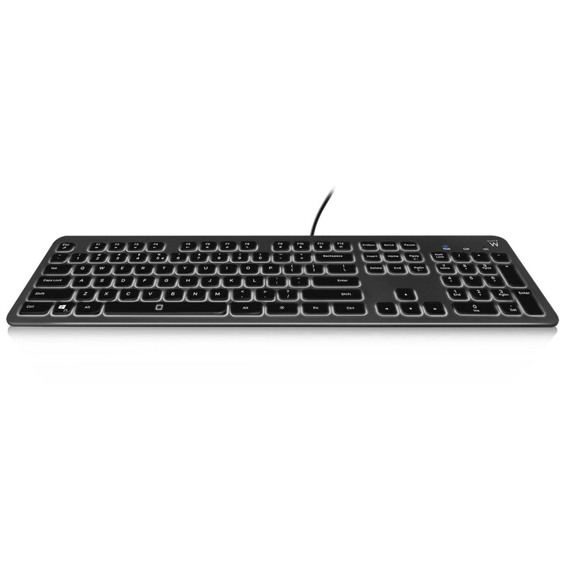 Ewent Keyboard Spanish EW3269 USB QWERTY Black