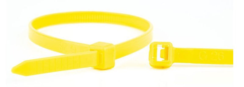Wkk Sujeción Cables Kunmmoff Yellow 100X2,5MM 100M.