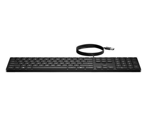 HP 320K Keyboard USB - Keys Silenciosas Low Perfil 2.0MM - Tecla Copilot Ia - LED Bloq Mayus/Bloq Num - — image 1