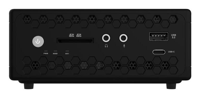 Zotac Zbox CI360 Nano, 0.9L Sized PC, Mini-PC Barebone, DDR5-SDRAM, Pci Express, M.2, Wi-Fi 6E (802.11AX), 45W