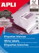 Apli Labels White Removible Inkjet, Láser And Fotocopiadoras / 105X148MM/ Cantos Rectos - 500 Hojas- — image 1