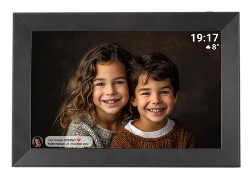 Denver PFF-1012 Frame Fotográfico Digital Black 25,6CM (10.1) Screen Touchscreen Wi-Fi — image 1