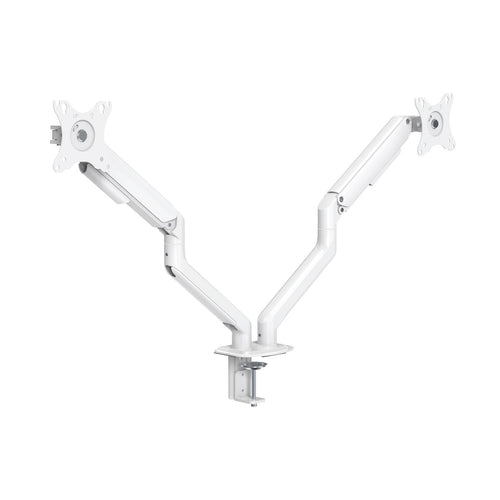 TooQ Stand Desk Pant Rotating Inclinacion 2 Arms 17-32 - White — image 1