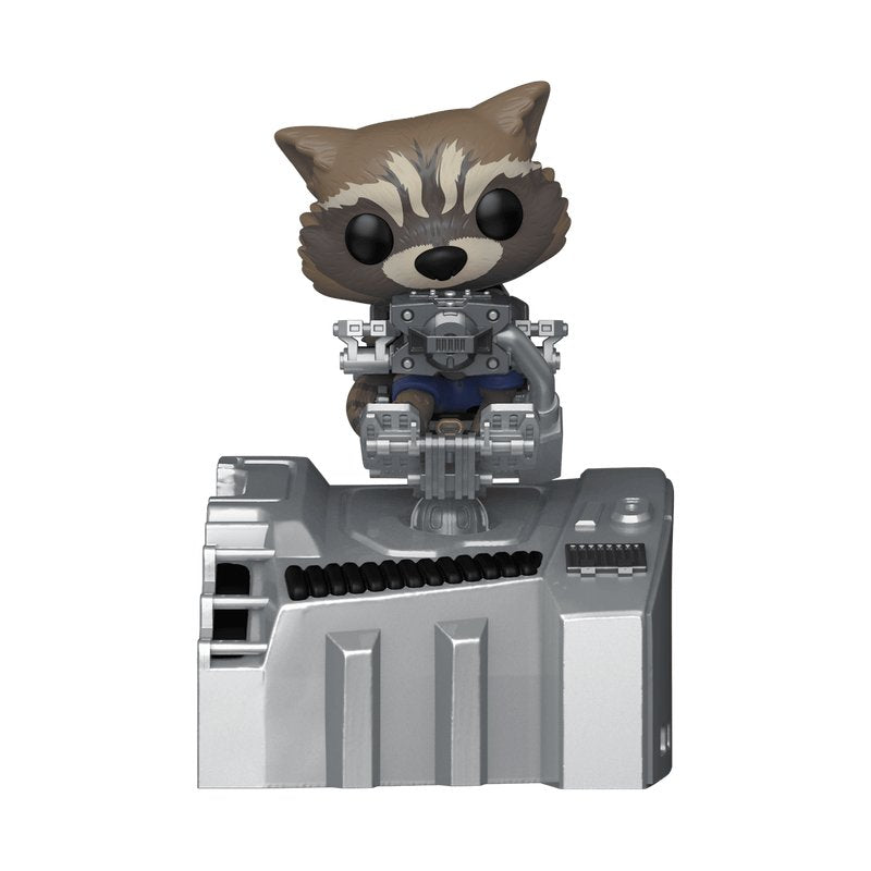 Figura Pop Deluxe Marvel Guardianes Galaxia Guardians Ship Rocket Exclusive