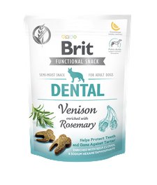 Brit Functional Snack Dental Venison - Golosina Perros - 150G