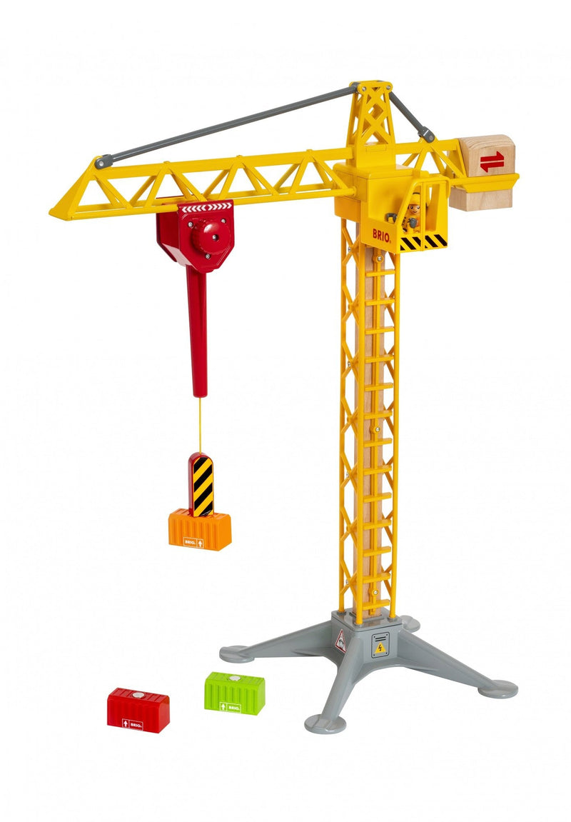 Brio Large Grúa Construcción With Light 33835