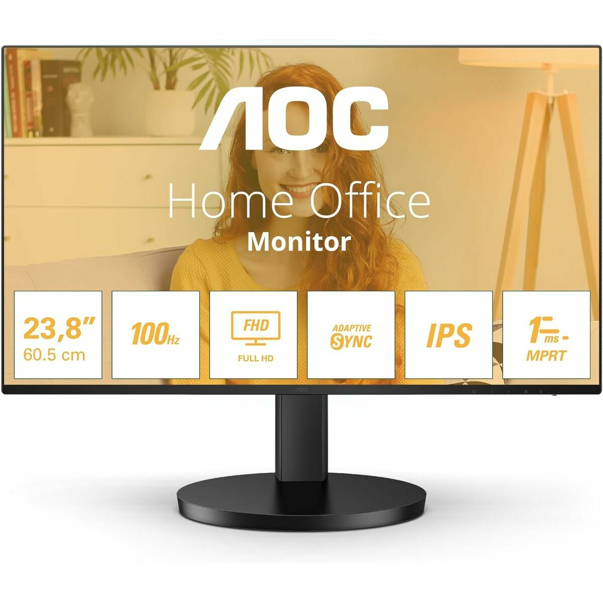 Aoc Monitor Aoc 24B3Ha2 24" 23,8" Full Hd