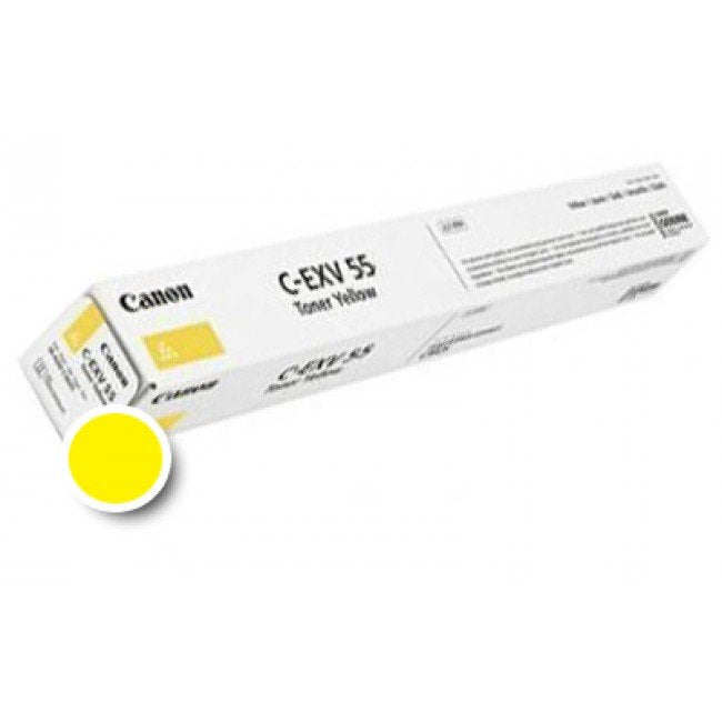 Canon Toner C-exv 55 Genuine Yellow 1 Pieces