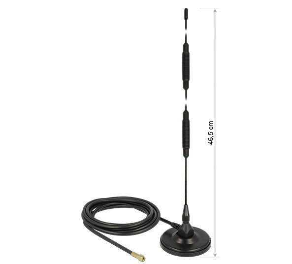 Delock Gsm Antenna Sma Male 7 dBi Starr Omnidirektional