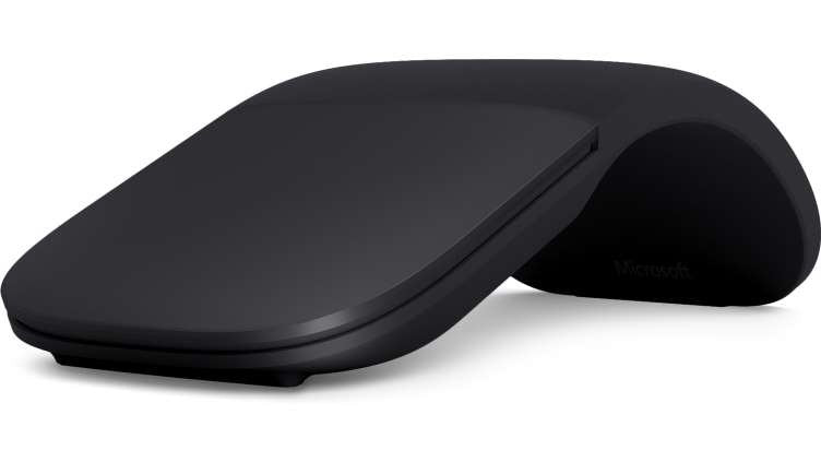 Microsoft Mouse Optico Surface Arc FHD-00021 Black Bluetooth/1000DPI/2 Buttons FHD-00021