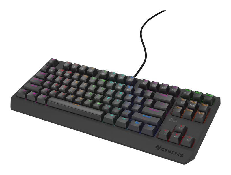 Genesis Thor 230 Tkl Lite Keyboard Set USB QWERTY English Black