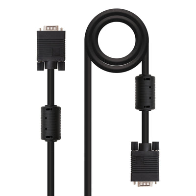 Nanocable Cable Svga With Ferrita HDB15 Male a HDB15 Male 3M - Black — image 1
