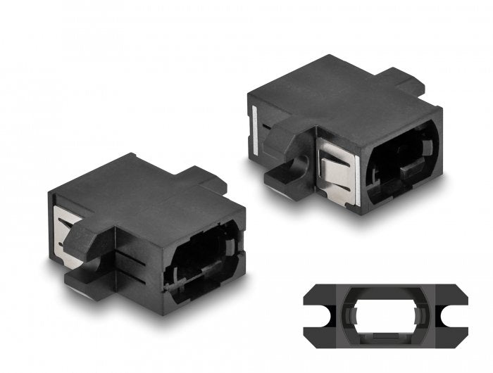 Delock Lwl Empalme Mpo Connector Female a Mpo Connector Female Black