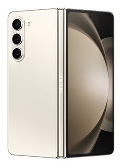 Samsung Smartphone Galaxy Z FOLD5 12GB 512GB 7.6' 5G Cream — image 1