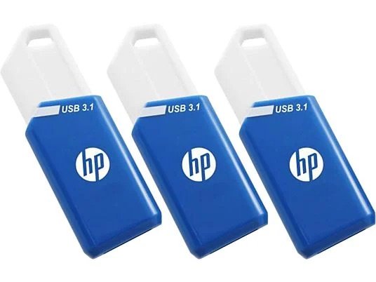 HP USB 3.1 128GB X755W Pack X3