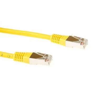 Yellow 15 Meter Lszh SFTP CAT.6 Patch Cable With RJ45 Connectors — image 1
