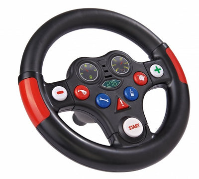Big Racing Sound Wheel, Wheel Spare Part Black/Red 800056487 — image 1