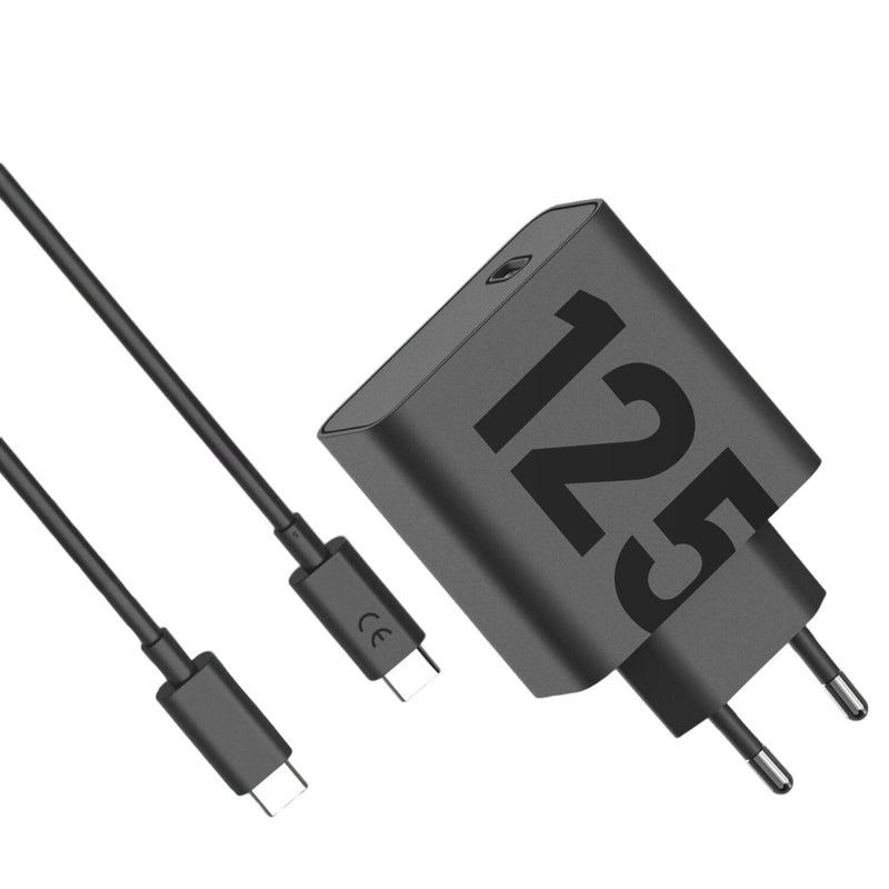 Motorola Wall Charger Turbopower 125W GaN USB-A C/ 1M Usb-c, Black