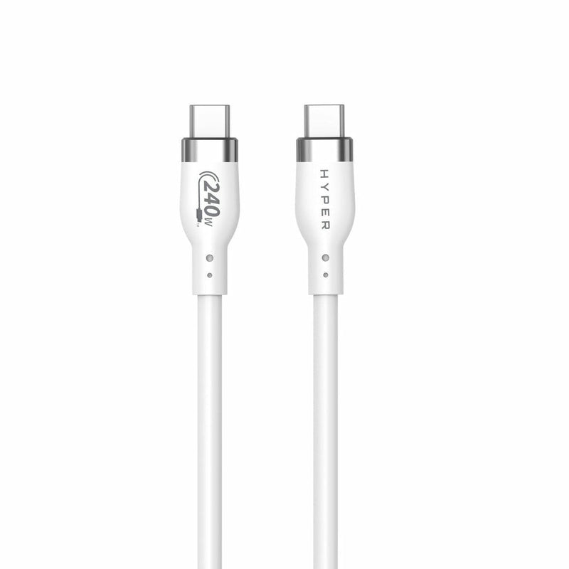 Hyperjuice USB Cable USB-C (m) a USB-C (m) USB 2.0 1M Rango Power Ampliado (epr) Suministro Power USB (240W) W