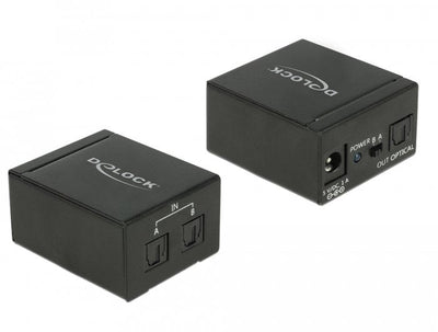 Delock Toslink Switch 2 X Toslink In a 1 X Toslink Out — image 1