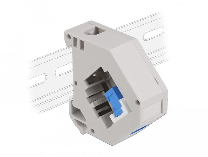 Delock Adapter Carril Din With Keystone Sc Simplex Female a Sc Simplex Female