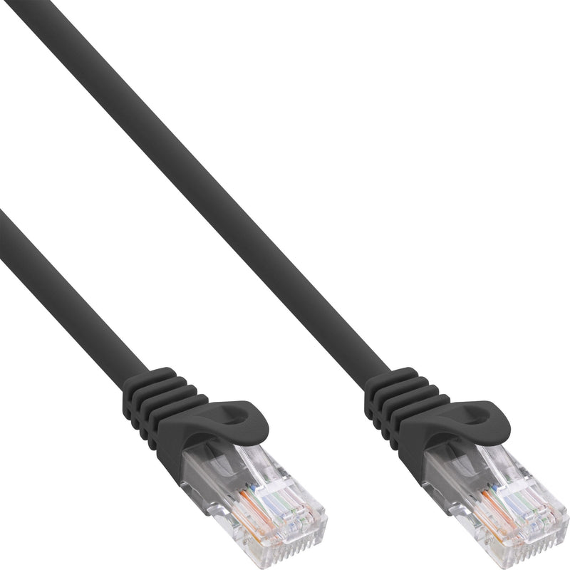 Inline Network Cable U/UTP CAT.5E Black 0.5M