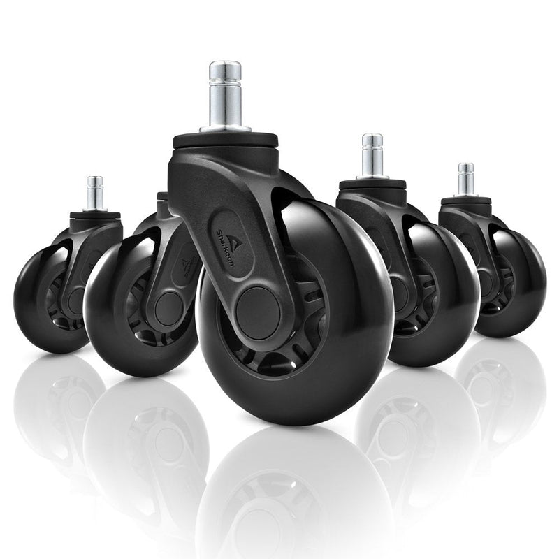 Sharkoon Wheels Chair 11 X 22MM Poliuretano 5 Units