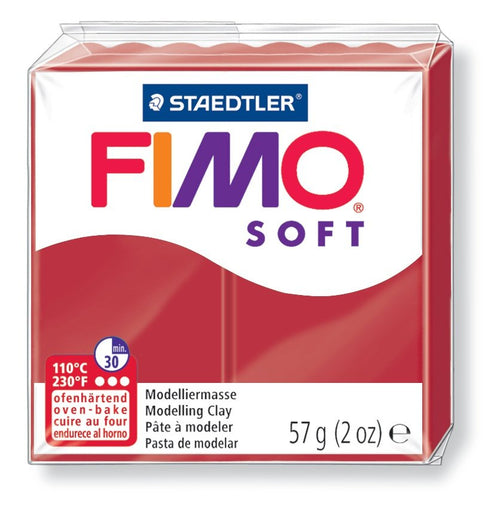 Fimo Mod.masa Fimo Soft Weihnachtsrot — image 1