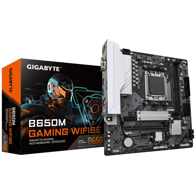 Gigabyte Motherboard B650M Gaming WIFI6E AM5 2XDDR5 1XM.2 4XSATA