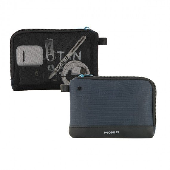 Mobilis 005038 Bolso And Shoulder Bag Black Blue Unisex Bolso Mano