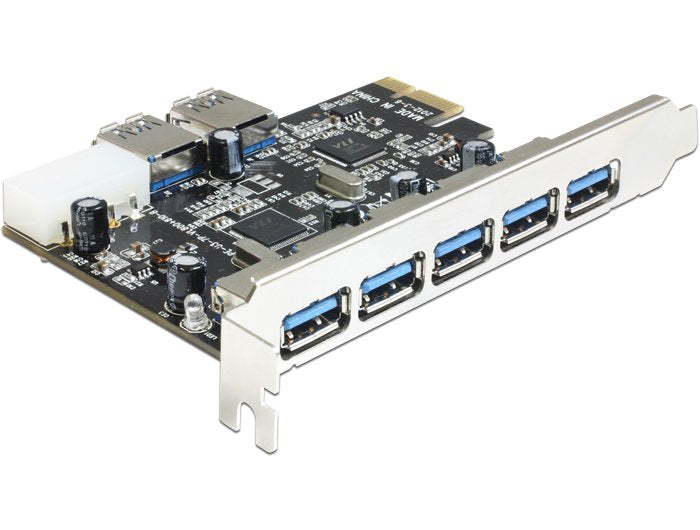 Delock Card Pci Express 5 X Externos + 2 X Internos USB 3.0
