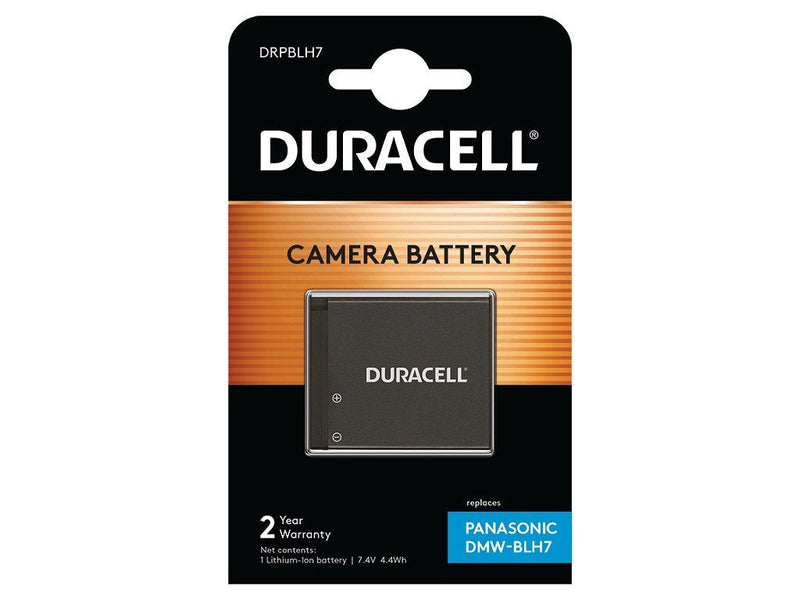 Duracell Digital Camera Battery 7.4V 600MAH Duracell Repacement Panasonic DMW-BLH7E DRPBLH7