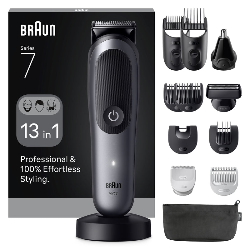 Braun Barbero Multi Groomer AIO7560 Blkspcgry