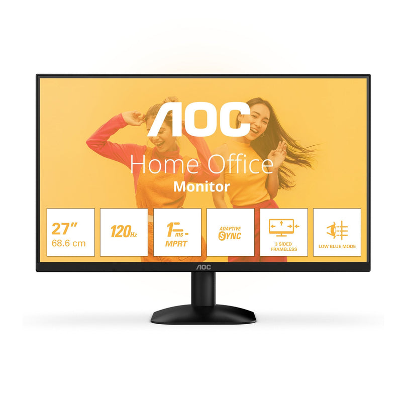 AOC Monitor 27B35HM 27'' FHD 120HZ Hdmi, VGA VESA 100X100 Tilt