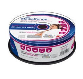 Mediarange Cd-r 700MB 25 Pieces Audio Totalmente Imprimible