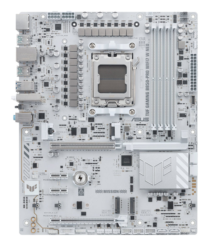 ASUS Motherboard Tuf Gaming B850-PRO WIFI7 W Neo AMD, AM5,DDR5,ATX
